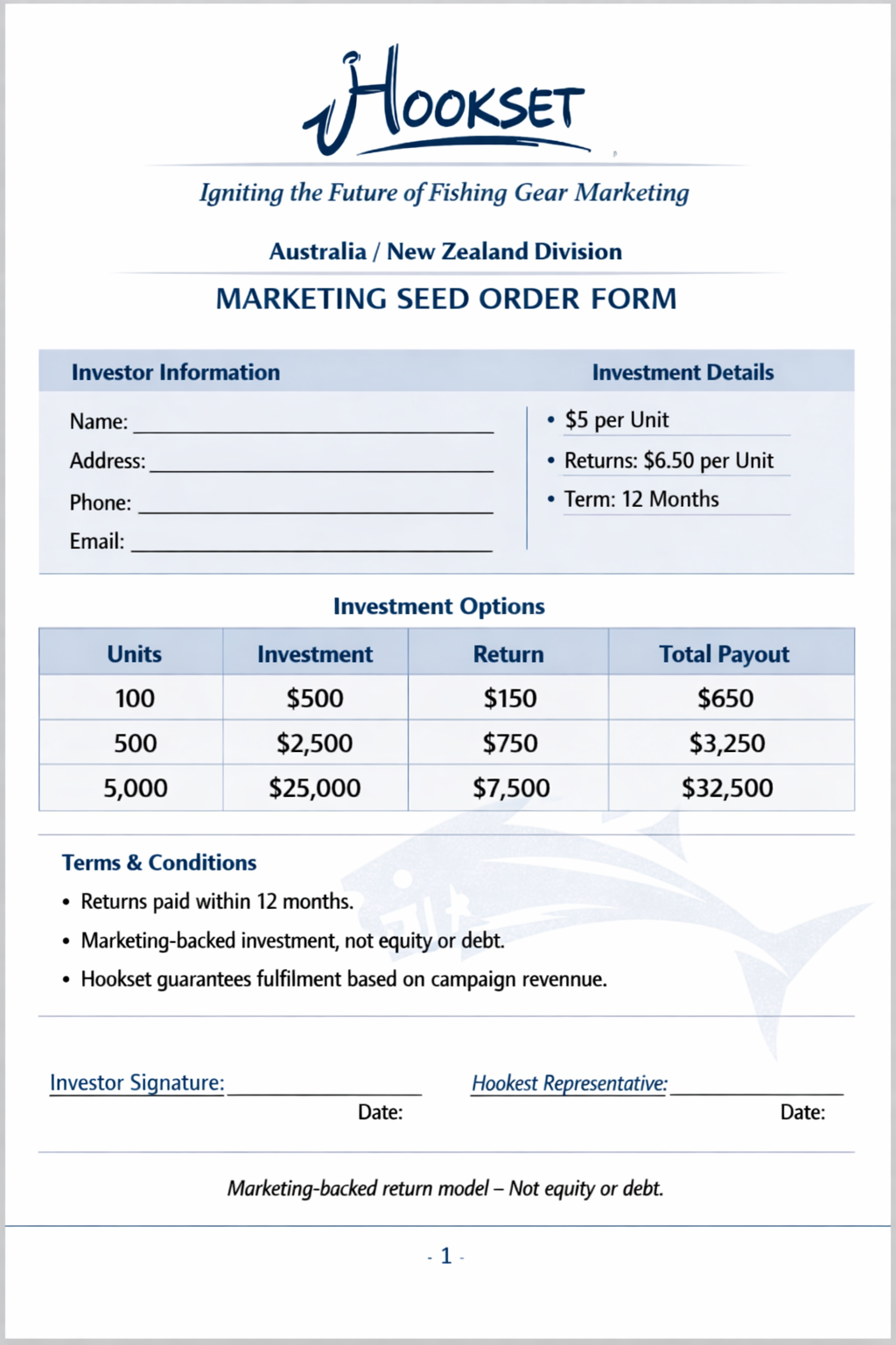 Marketing Seed x100